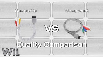 Nintendo Wii - Composite VS Component (Quality Comparison)