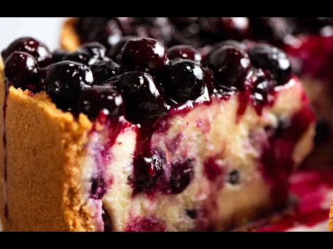 Video: Cheesecake Mare Cu Afine