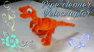 How to Make a Dinosaur out of Pipe Cleaners – Pipe Cleaner Crafts