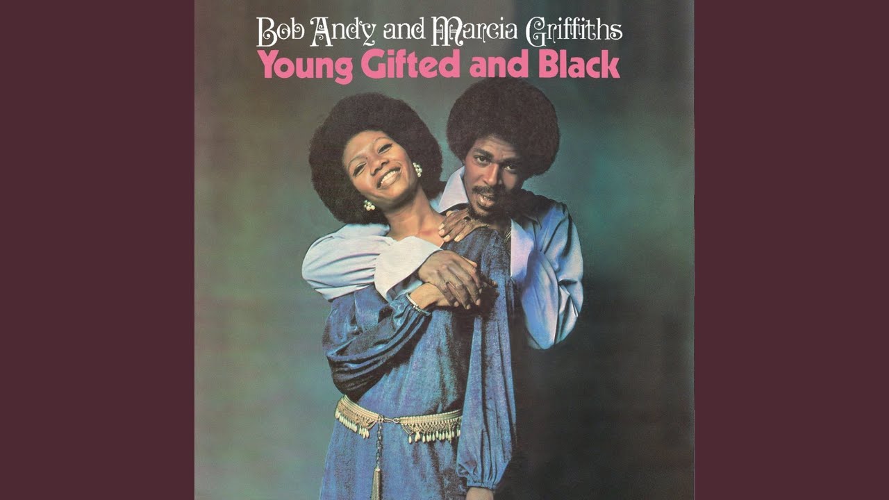 英LP Bob Andy, Marcia Griffiths Young Gifted And Black TBL122 	TROJAN /00260 BOB ANDY and MARCIA GRIFFITHS - Young Gifted and Black - LP TROJAN