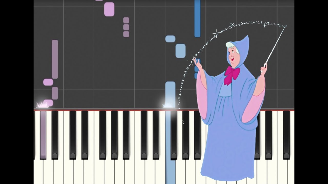 BIBBIDI BOBBIDI BU - CINDERELLA - УЧЕБНОЕ СРЕДСТВО ПИАНИНО - ПЛАН НА ТРУБЕ