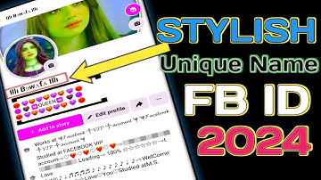 Facebook Unique Name Account 2024 without update name | Stylish Name Fb Id Kaise Banaye | By Shahid