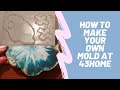 How To Make DIY Silicone Molds For Resin Tray & Coasters