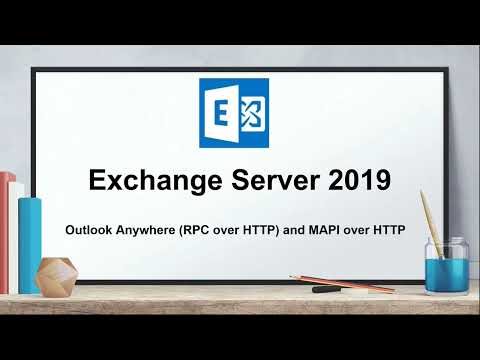 RPC over HTTP and MAPI over HTTP | Configure Outlook Anywhere and MAPI over HTTP in Exchange 2019