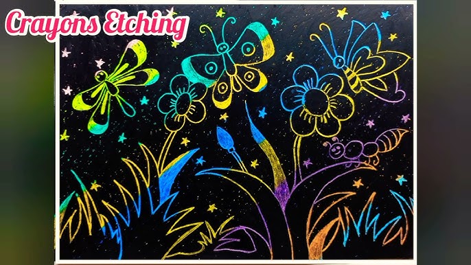 Make Your Own Scratch Art - Craft Project Ideas