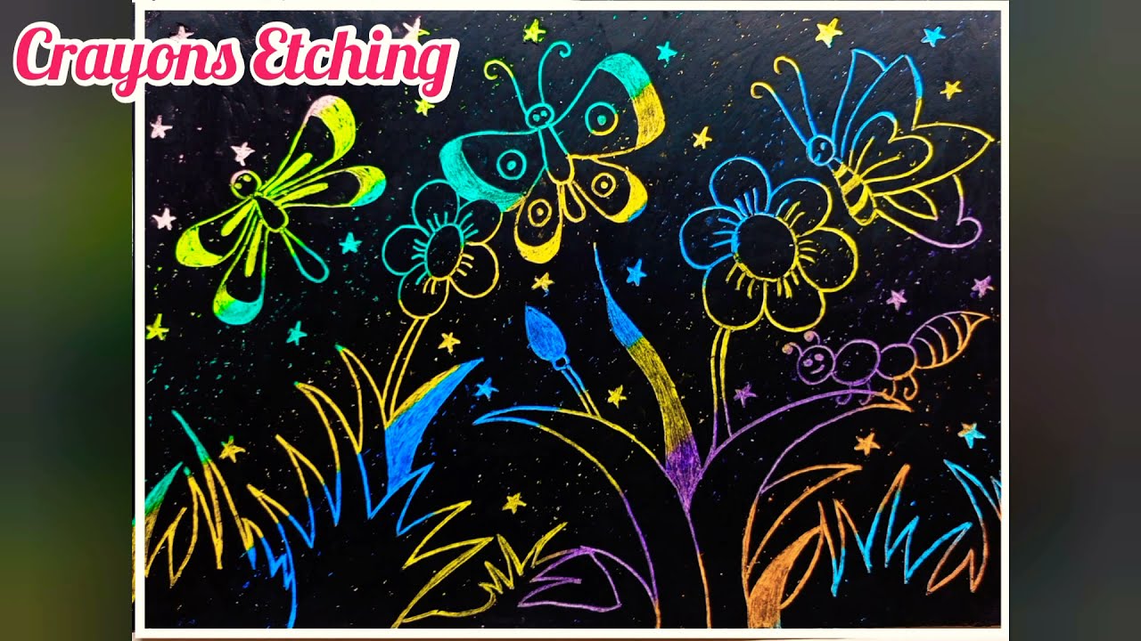 Scratch Art, Kids' Crafts, Fun Craft Ideas