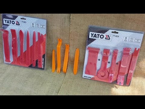 Набор лопаток YATO для розборки салона автомобиля