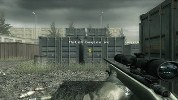 Call Of Duty 4 Modern Warfare : 1v1 Quickscope/No-Scope on Shipment.