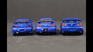 Carrinho Hot Wheels Velozes e Furiosos Premium Nissan Skyline gt-r