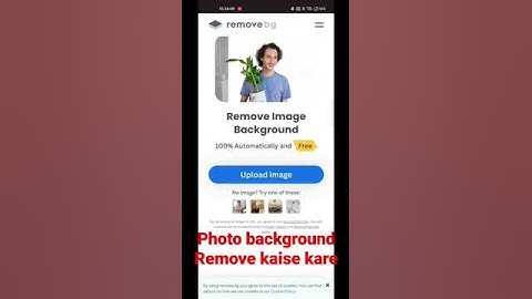How to remove photo background || Just 1 click  || #shorts #viral #background #technical