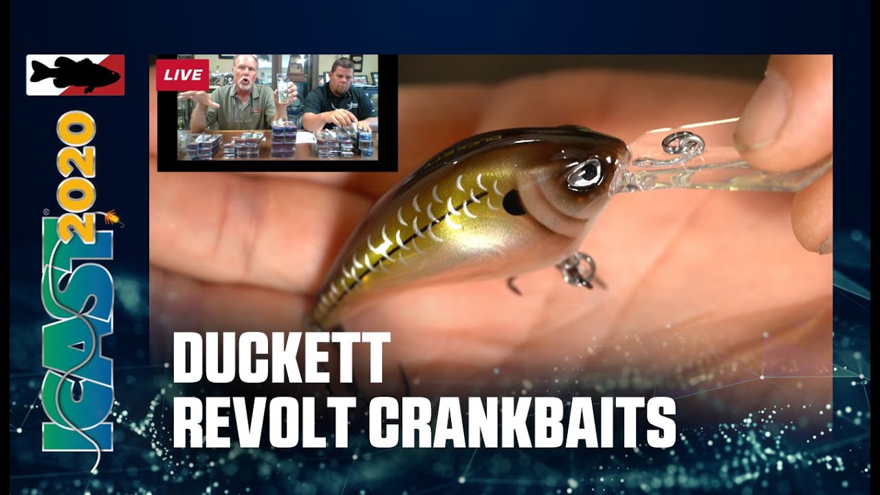 ICAST 2020 Videos - Boyd Duckett Baits Revolt Crankbait w. Duckett & Chris  Lane