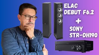 Elac Debut 2.0 F6.2 + Sony STRDH190. Mi experiencia.