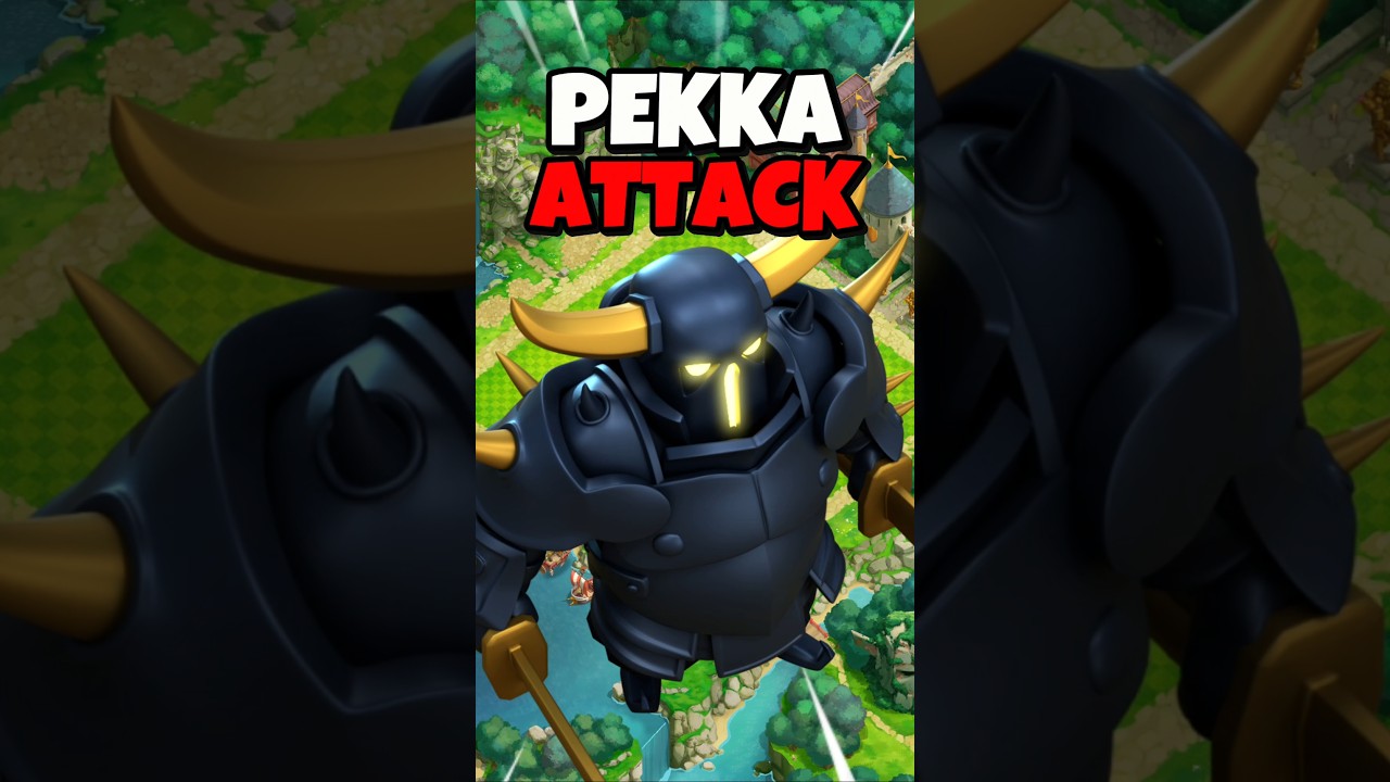 This PEKKA + Super Wizard Combo is UNSTOPPABLE! 🔥