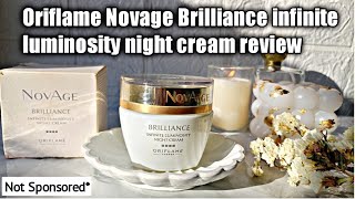 Oriflame Novage Brilliance night cream review