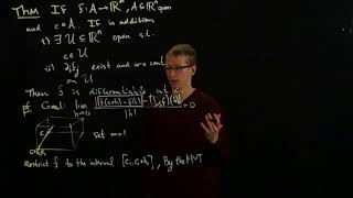 Analysis II Lecture 05 Part 2 continuously differentiable functions