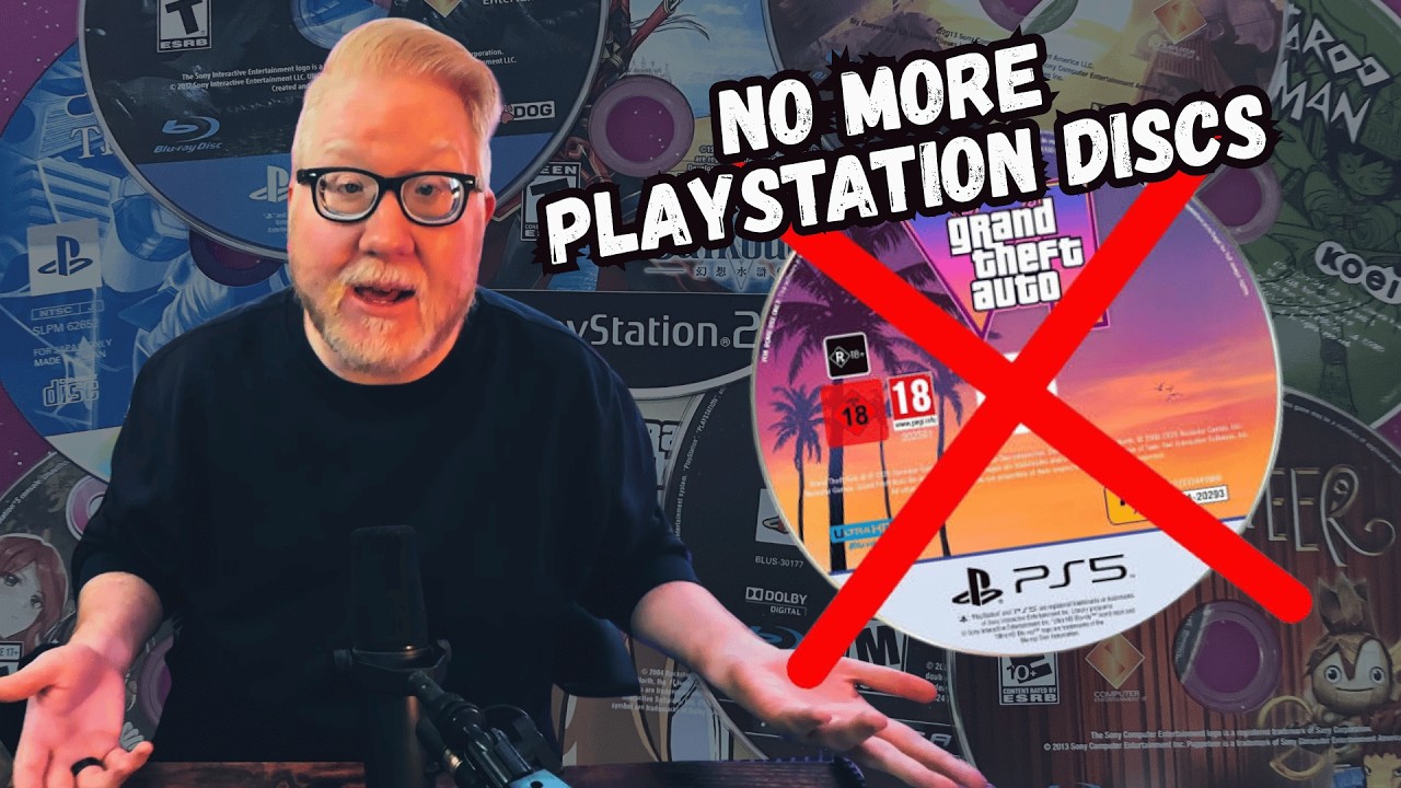 No More PS Discs After 2028? Here’s the Accessibility Problem Nobody’s Talking About
