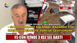 45 Gün Içinde 3 Kez Sel Bastı