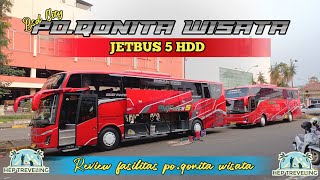 QONITA WISATA JETBUS 5 HDD REVIEW FASILITAS DAN KAPASITAS ( QONITA WISATA )