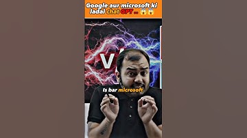 Google aur microsoft ki ladai kab se chal rahi hai 😱😱||Ft.Alakh.sir!! #physicswallah #AlakhGKChatGPT
