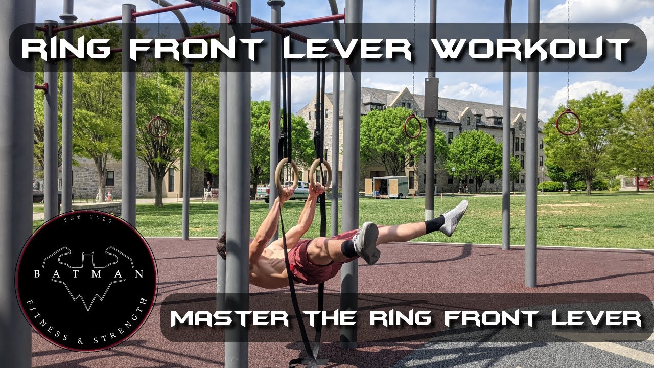 Master the Front Lever on RINGS with THIS WORKOUT! Sets and Reps