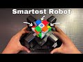 Insane experiments with cubing robot