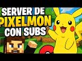 JUGANDO A MINECRAFT CON SUBS EN UN SERVIDOR