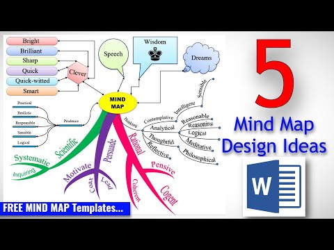 How To Design A Mind Map On Word - 0