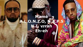 Alonzo, Ninho & Naps : Tout Va Bien  (Paroles)