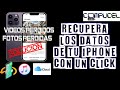 COMO RECUPERAR DATOS DE UN IPHONE DESPUES DE RESTAURAR / COMO RECUPERAR DATOS PERDIDOS EN IPHONE ✅