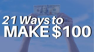 how to make 100 dollars a day – How To Make Money Online Fast