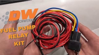 DEATSCHWERKS FUEL PUMP HARDWIRE KIT : MX5 TURBO BUILT pt 55