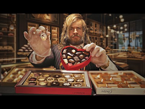 [ASMR] World Most RELAXING Chocolate Store (for a luxury sleep)