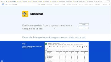 Its Automatic with AutoCrat