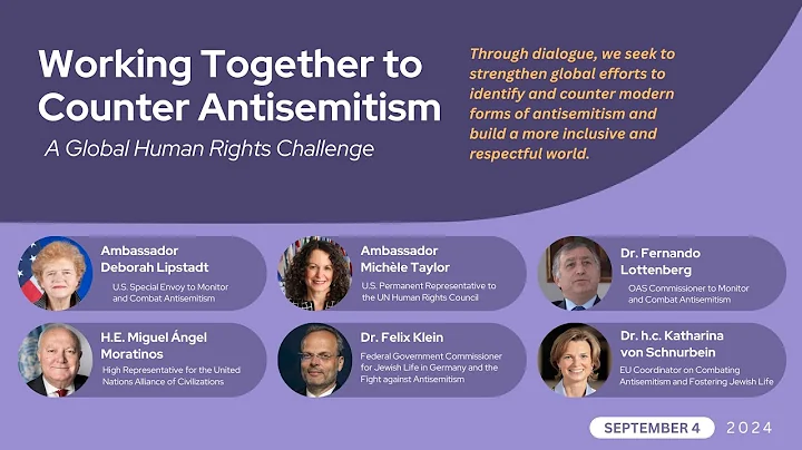 Working Together to Counter Antisemitism