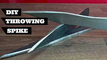 DIY Spike Throwing Knives | DIY Throwing Knives