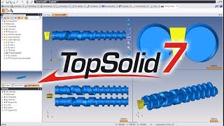 TopSolid 7 : Timing Screw Feed EP2