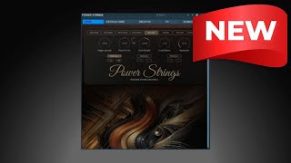 【New VST!】Top Strings VST Plugin in 2024!? It costs only $9? PowerStrings, MeldaProduction
