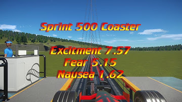 Planet Coaster  Sprint 500 Tower of Terror