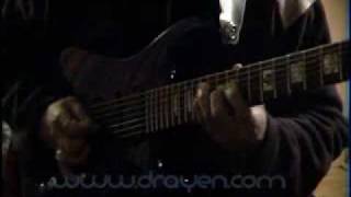 Jazz Impro on Carvin 7 strings Drayen Labie