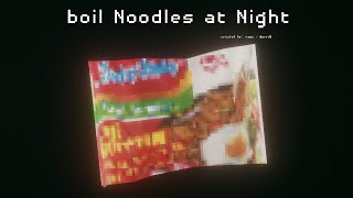 JANGAN MASAK INDOMIE DI MALAM HARI ATAU KAMU AKAN.... boil Noodles at Night