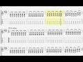 ELLEGARDEN 虹 ギター タブ guitar TAB
