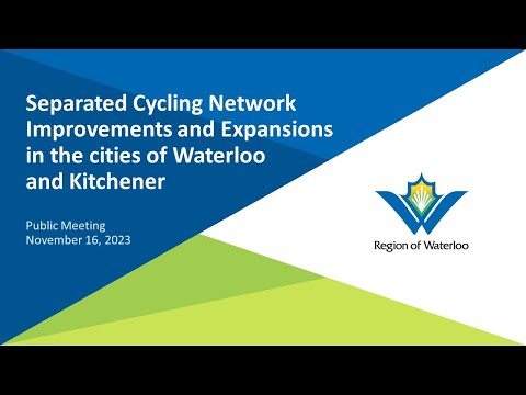 Separated Cycling Network Public Meeting - November 16 2023