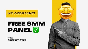 How To Create SMM Panel Free (Free SMM Panel Script) (Free Hosting) (Free Domain) 🤫😍 MR WEB PLANET