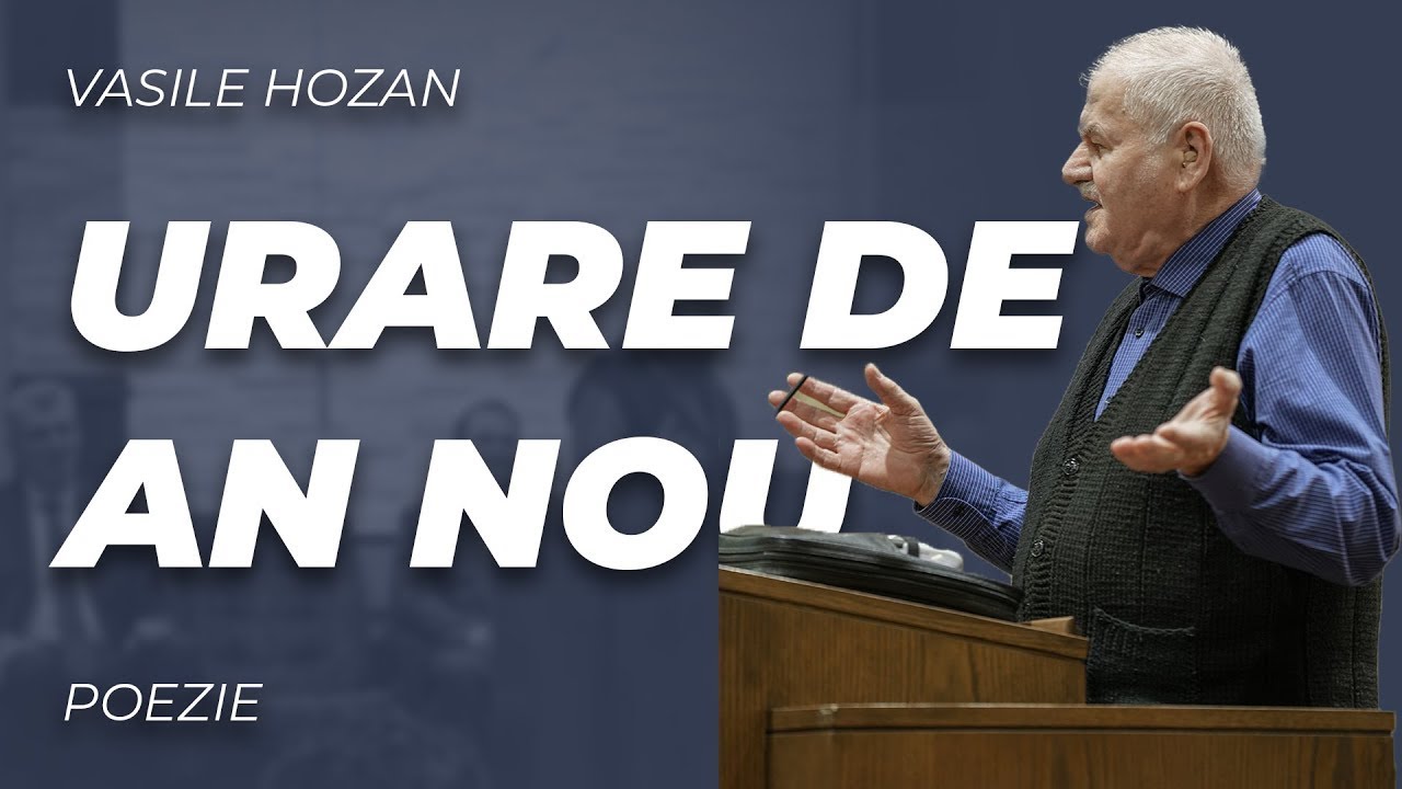 Vasile Hozan - Urare de an nou și poezie | 2024