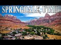 Springdale, Utah | Zion National Park | DJI Mavic Mini Drone