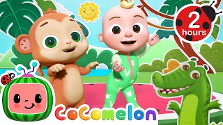 Dinosaur Dance | CoComelon Animal Time | Animals for Kids
