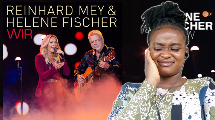 Helene Fischer, Reinhard Mey - Wir (Live von der Helene Fischer Show 2024) | REACTION VIDEO