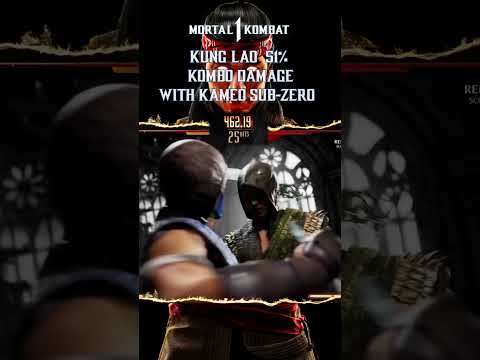 51% Kombo damages Kung Lao with Kameo Sub-Zero 😱 #netherealm #kunglao #subzero  #mortalkombat1 #mk1