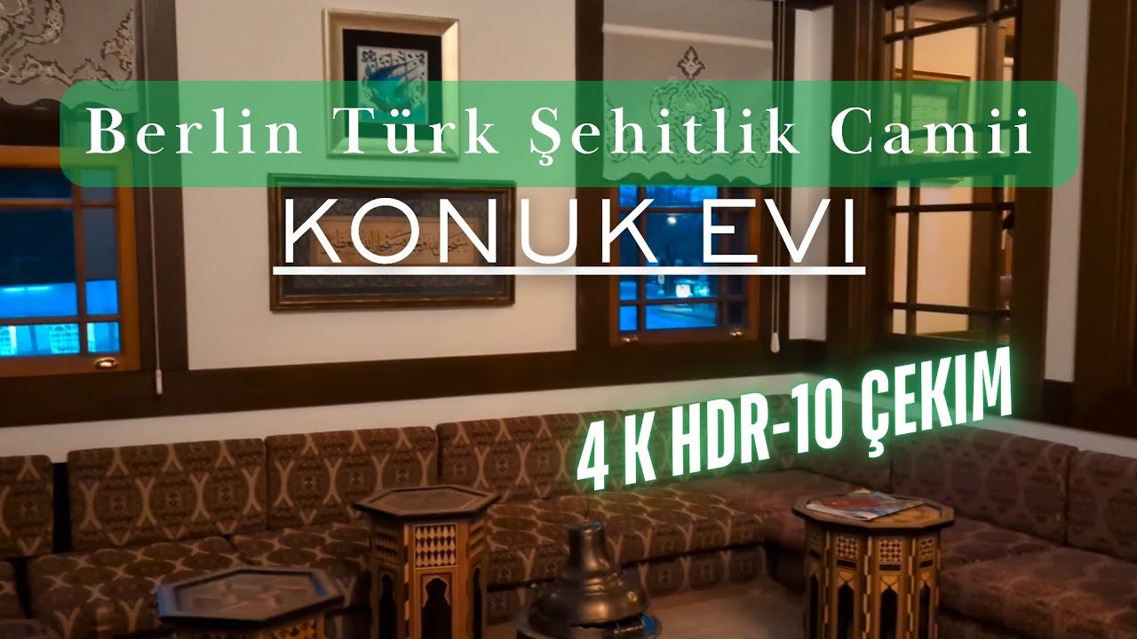 ŞEHİTLİK CAMİİ BERLİN - 2025 - 4K HDR-10