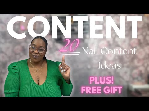 20 NAIL CONTENT IDEAS TO POST FOR YOUR BUSINESS | no more excuses! Start posting on social media NOW